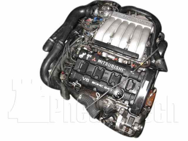 Engine Picture - Model 2 - MITSUBISHI 3000GT 3000 cc 90-96&nbsp;&nbsp;V6 24 VALVE&nbsp;&nbsp;TWIN-TURBO&nbsp;&nbsp;&nbsp;&nbsp;2 DOOR SPORTS